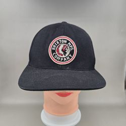 Brixton Mfg Company Indian Logo Black AdjustableSnapbackHat