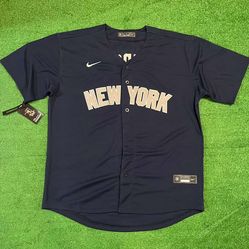 New York Yankees Aaron Judge Navy Blue Jersey