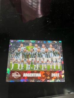 Argentina Squad 2022 World Cup Panini