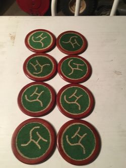 Brand new SMATHERS & BRANSON coasters set of 8