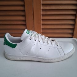 Adidas Stan Smith White/Green Men's Sneaker * Size: 12