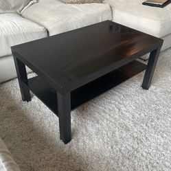 Black Coffee Table 