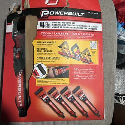 Powerbuilt Ratchet Tie Down Set