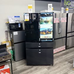 🔥FINANCING AVAILABLE 🔥 SAMSUNG BESPOKE 29 CUBIC FT. AI VISION INSIDE FAMILY HUB WITH AUTO-OPEN DOORS🔥