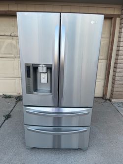 Refrigerator LG Stainless Steel 4 Door