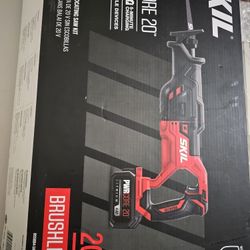 SKIL® 20-Volt Cordless Reciprocating Saw 

