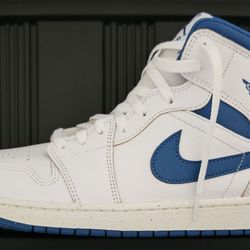 AIR JORDAN 1 MID SE "INDUSTRIAL BLUE"