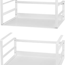 Nxconsu 2Pack Under Shelf Storage Basket Organizer