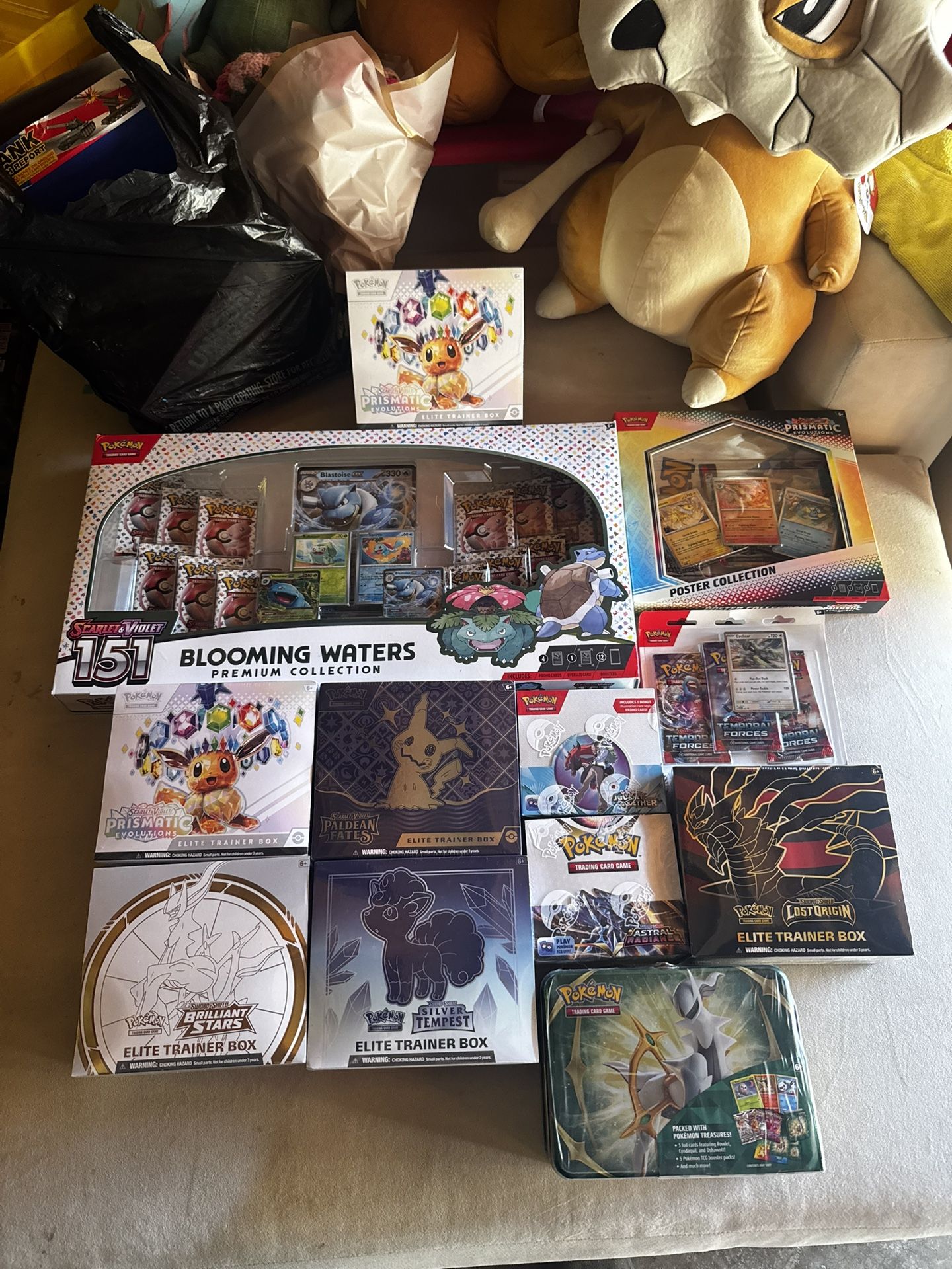 Pokemon Etb,blooming, Prismatic 36 Pack Astro