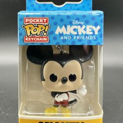 New Disney Mickey Mouse Funko Pop Pocket Keychain