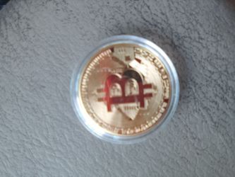 Bitcoin souvenir coin