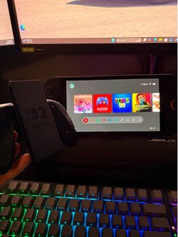 Switch 2 + carrying case + silicone cover + 256GB SD card