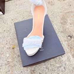 Fashion nova High Heels Black And White 