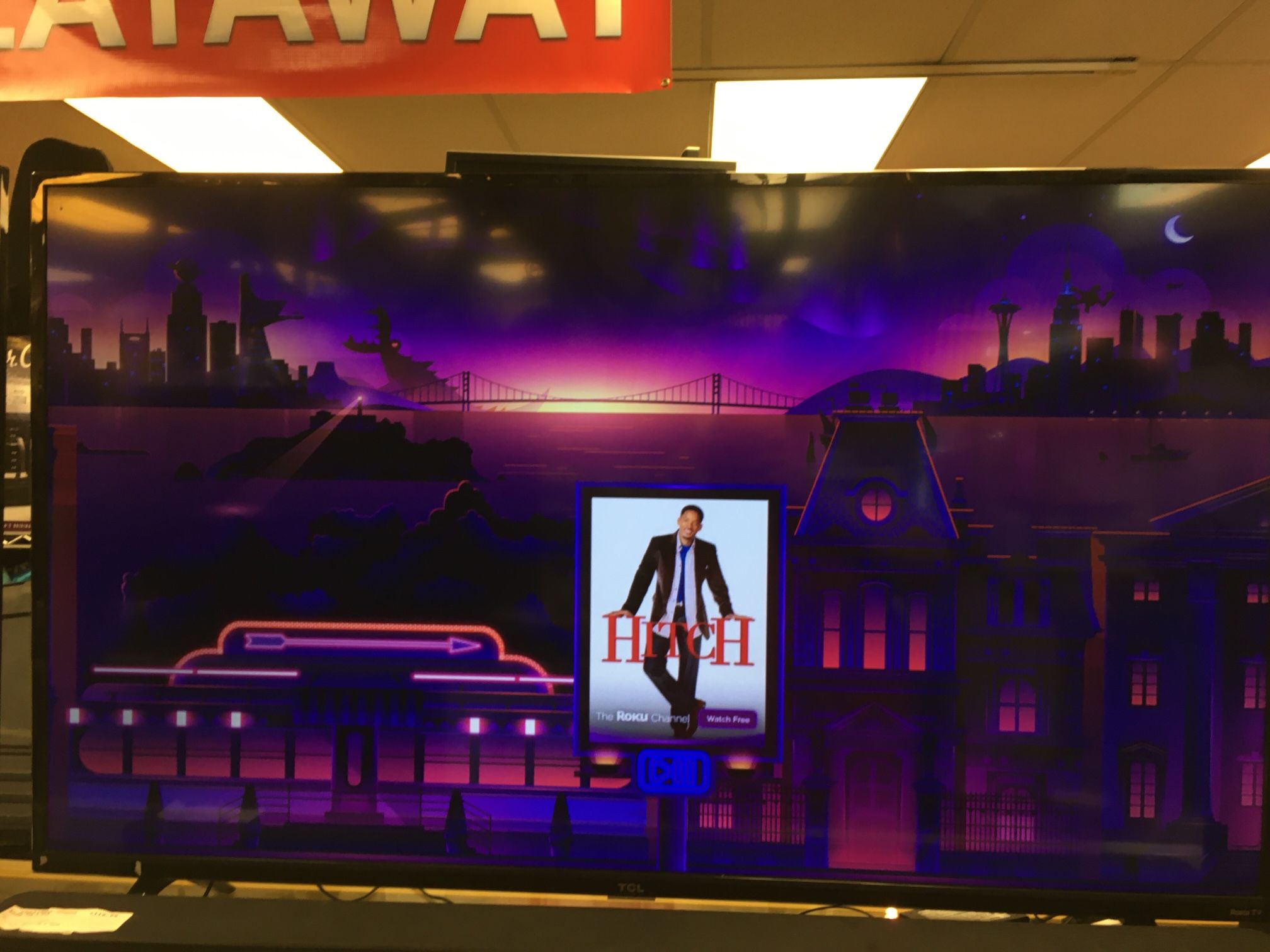 TCL 50” Class Series-4 4K UHD Roku Smart Tv