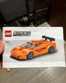 Lego Speed Champions Orange Mclaren F1