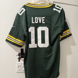 Packers Jordan Love 10 Jersey For Men (M, L, XL,2XL, 3XL) NWT