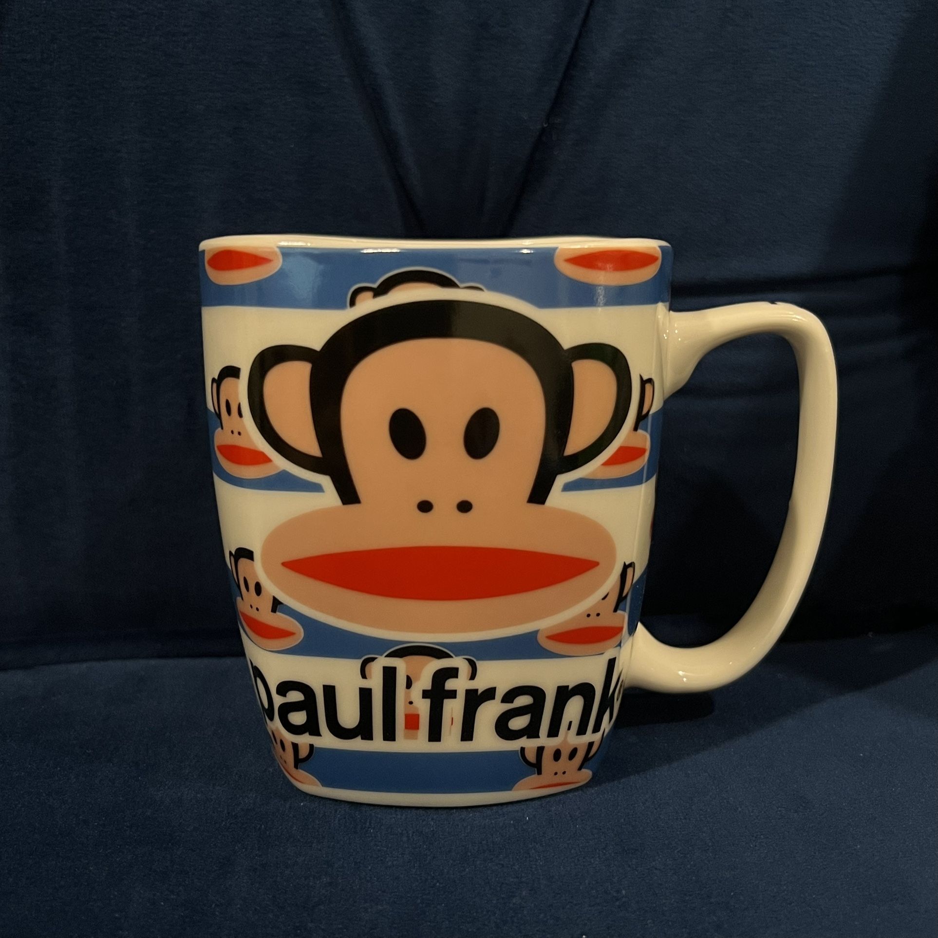 Paul Frank Monkey Mug Ceramic Collection 2025 Brand New Blue