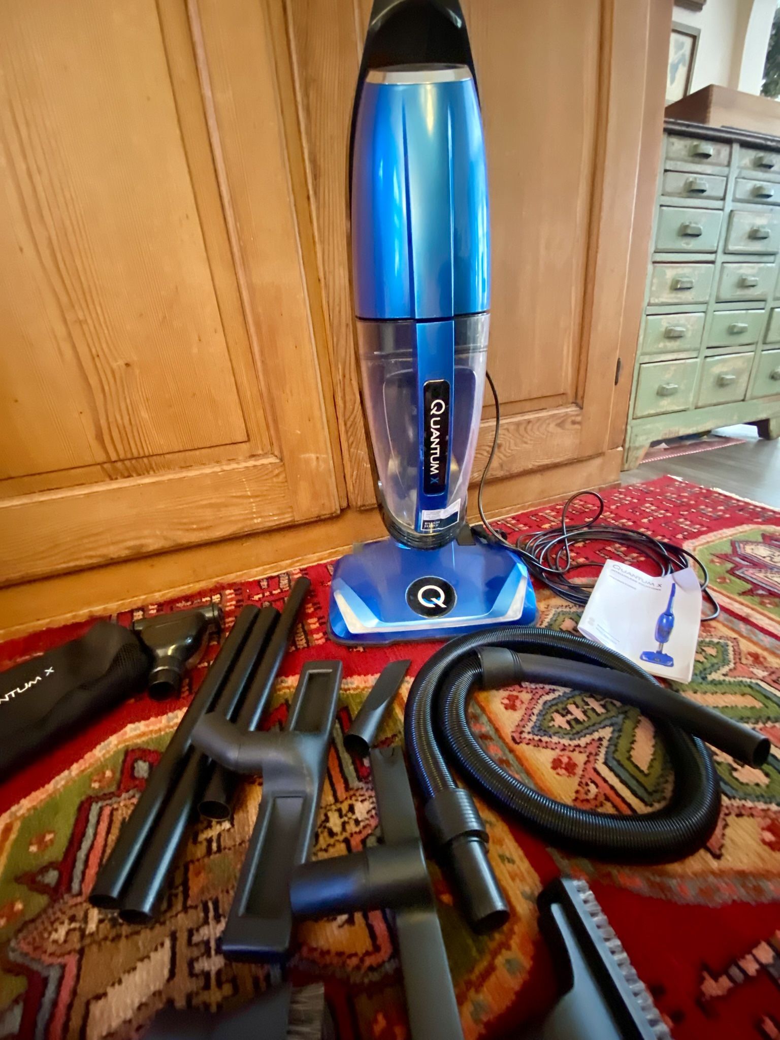 Quantum X Upright Water Filter Vacuum — The Best Bagless Household Vac Cleaner with Water Filter