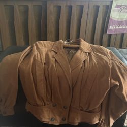Adventure Bound  Womens Leather Jacket Med