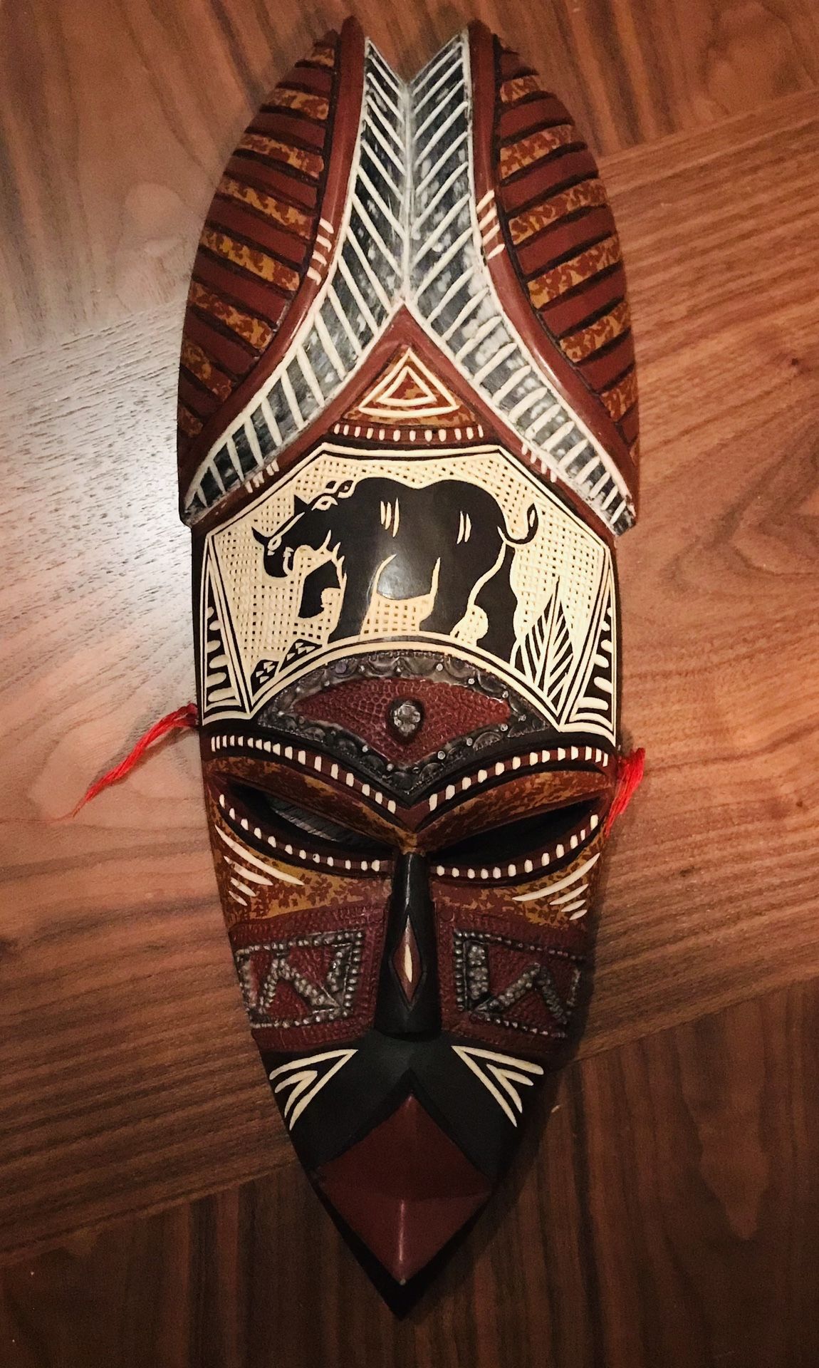 Western African Wall Mask Decor