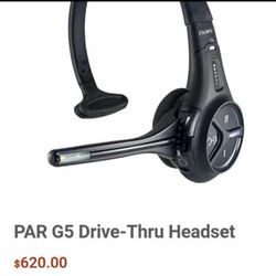 G5 Drive Thru Headset