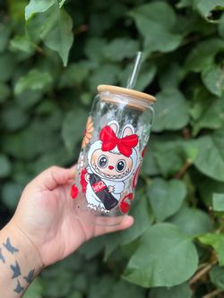 Glass cups $12 each