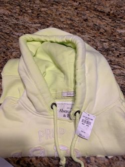 men Jacket hoodie sweater sweatshirt abercrombie AF authentic L Large sport