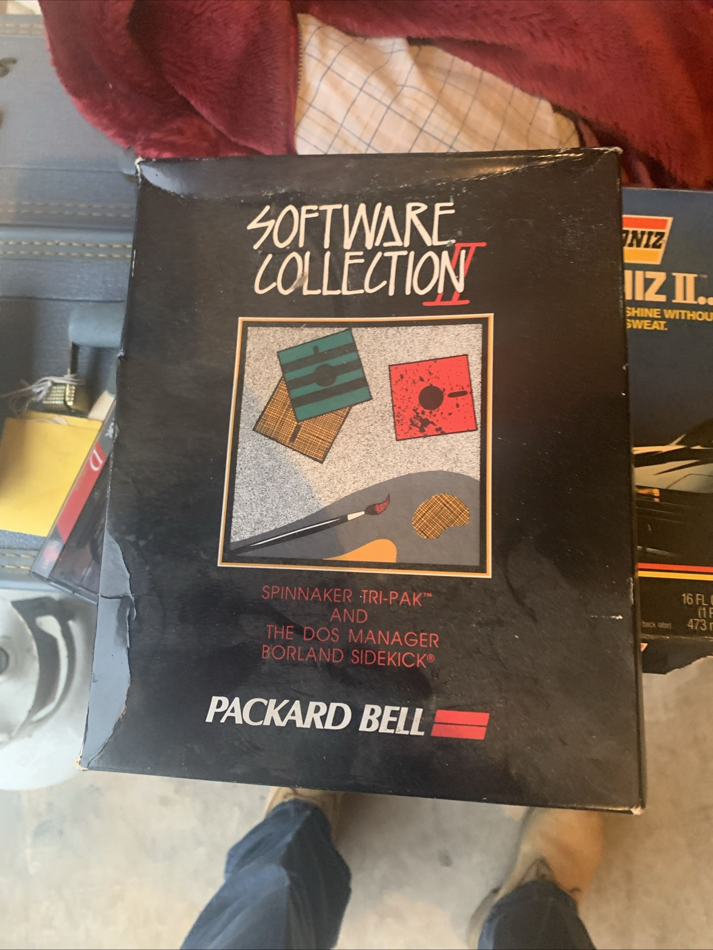 Packard Bell PB500 Computer W/ 5.25 Disks
