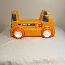 Vintage Little Tikes School Bus 123 Riding Toy 