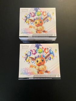 Pokémon TCG prismatic evolutions ETB