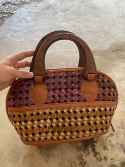 Antique Woven Purse 