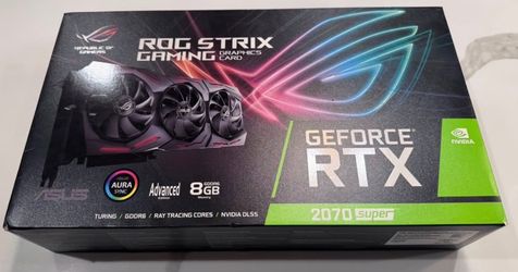 ASUS ROG STRIX RTX 2070 SUPER - Like New