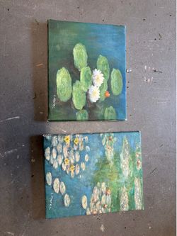 Monet canvas pics