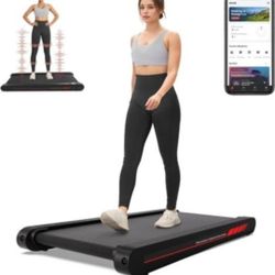 Sperax Walking Vibration Pad,Under Desk Treadmills for Home,4 in 1 Vibration Plate Exercise Machine,Portable Walking Pad with APP,350 Lb Capacity 