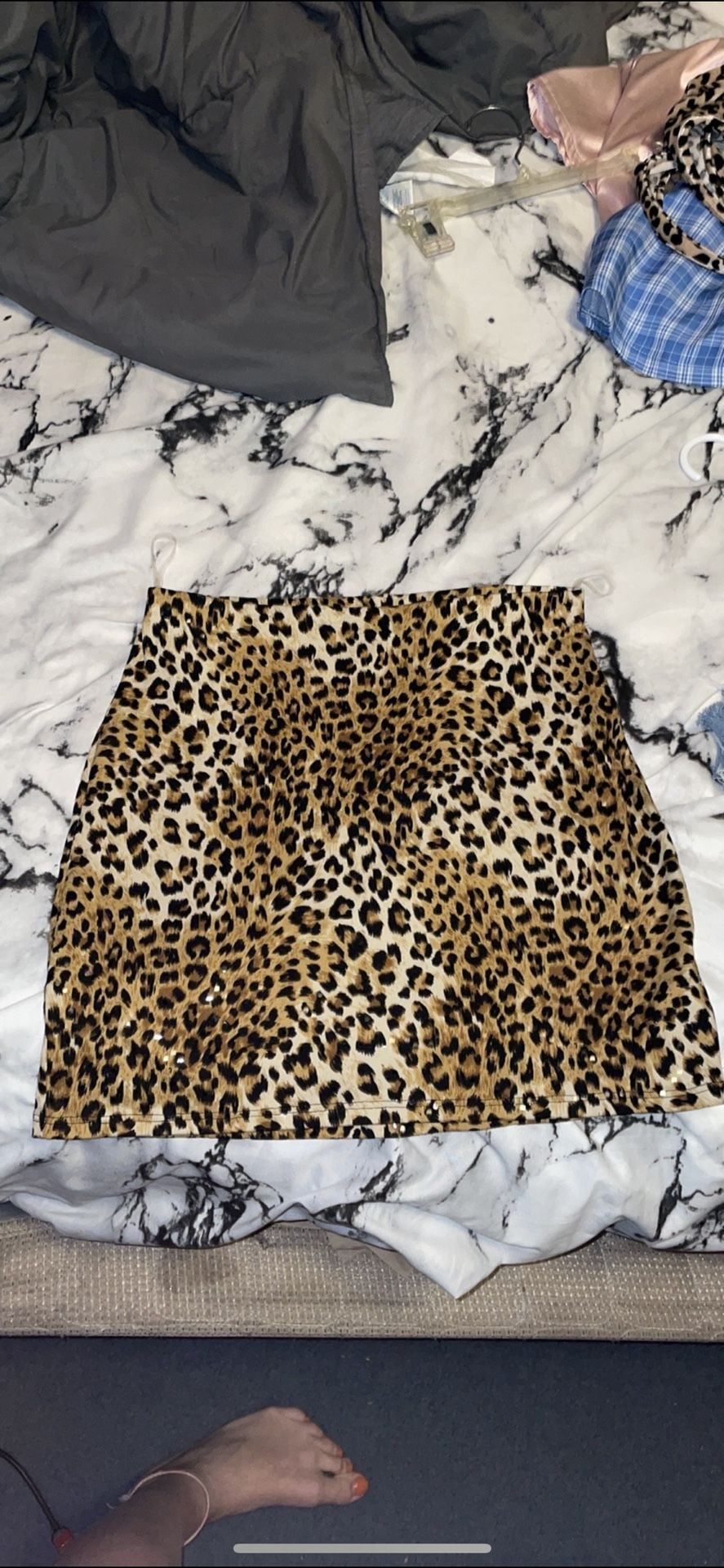 Cheetah Print Skirt Size Small From Windsor