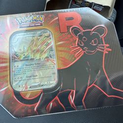 Team Rocket Tin [Team Rocket's Persian ex]