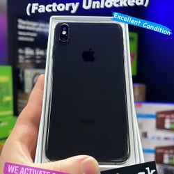 iPhone XS Max 64gb Space Gray (Factory Unlocked) -Excellent Condition-