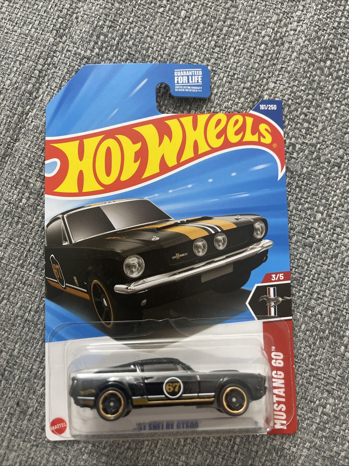 2025 Hot Wheels '67 Shelby GT500 Mustang 60 Series Car 1/64 Toy Vehicle NEW