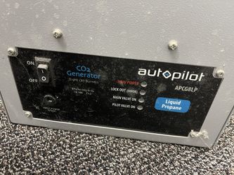 Hydroponics Co2 Burner Propane Tank 8 Burners