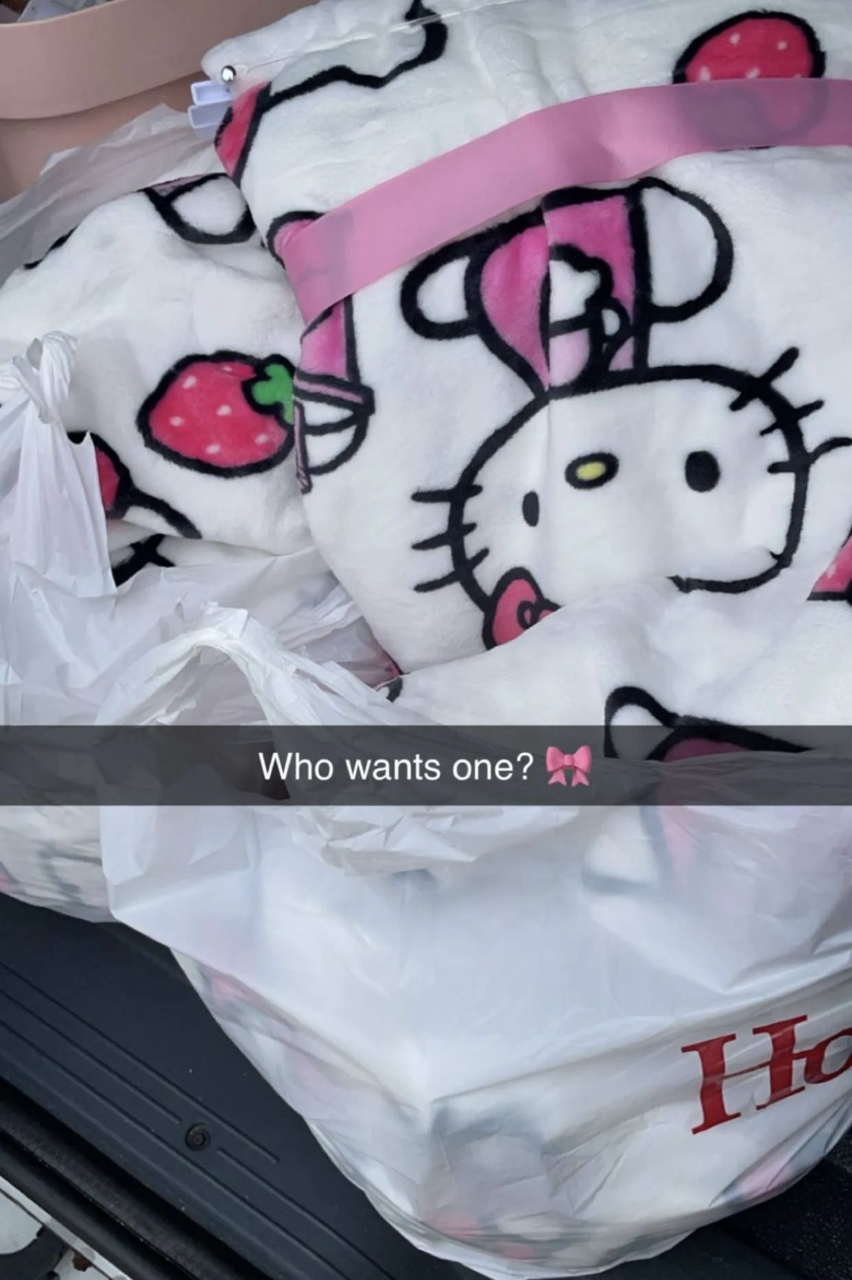 Hello Kitty Blanket 