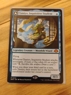 MTG Tamiyo, Inquisitive Student // Tamiyo, Seasoned Scholar