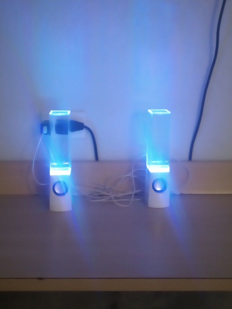 Water dance speaker LED bluetooth sound, computer combined water dance