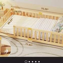 Montessori Floor Bed twin Size 