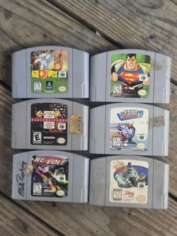 N64 Lot of Games