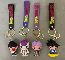Dragon Ball Z keychain, 4 designs available, new
