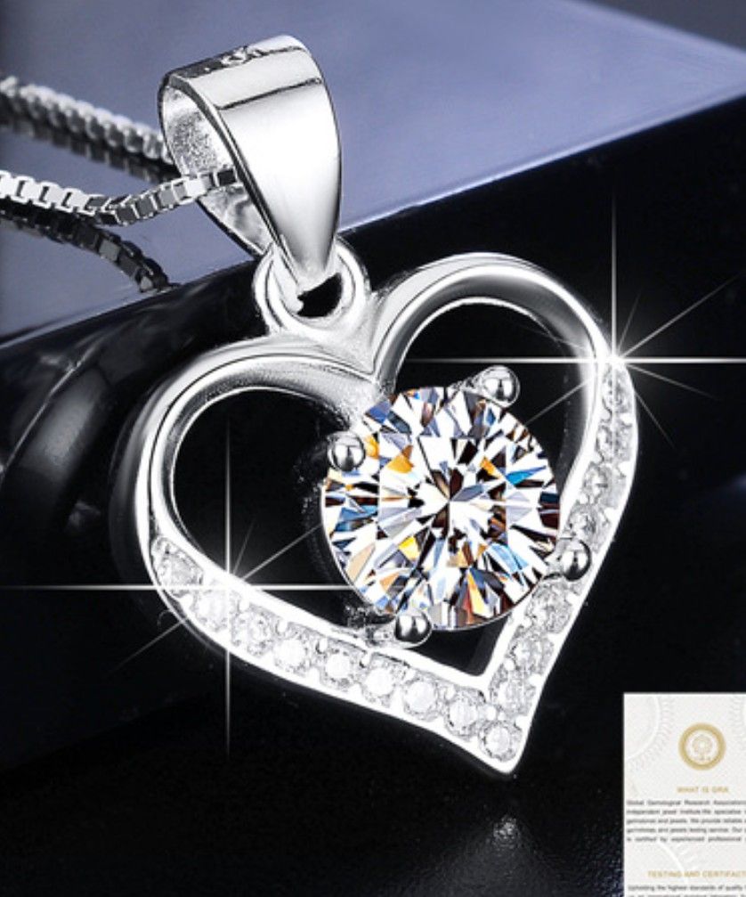 CERTIFIED Moissanite Necklace