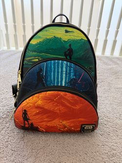 Loungefly Disney 100 Decades Star Wars The Force Awakens Mini Backpack