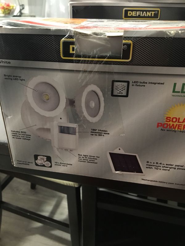 180 Degree White Solar Powered Motion Activated Outdoor Integrated 180 Degree White Solar Powered Motion Activated Outdoor Integrated Led Flood Light For In Ontario Ca Offerup