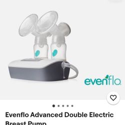 Evenflo Electric Double Breast Pump/ Like New 