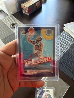 Stephen Curry Donruss Optic Splash Basketball Card
